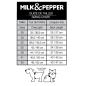 Preview: Milk & Pepper Pullover Tobias Pull Gris mit Weihnachts-Fuchs
